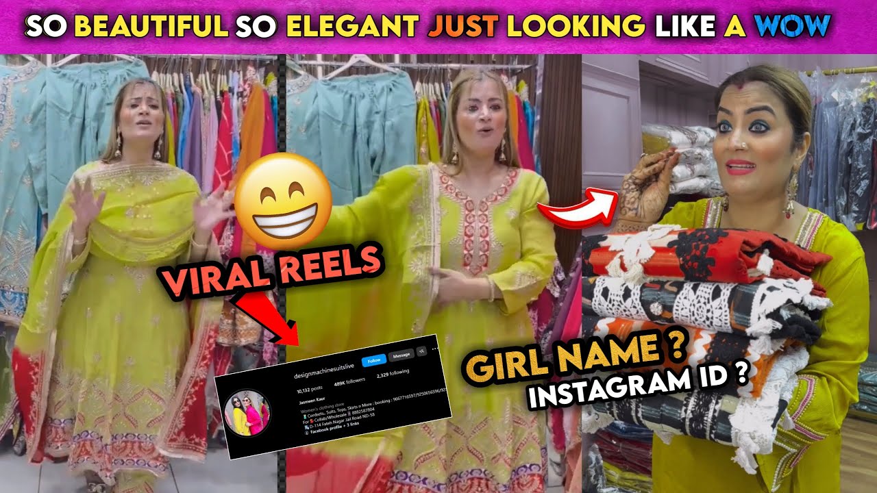 So beautiful so elegant just looking like a wow Viral Girl Name and Instagram Id