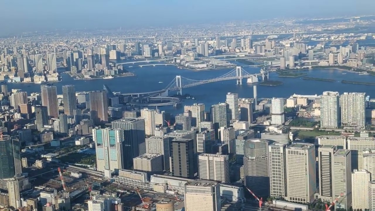東京上空　空の旅　Tokyo Sky Tour