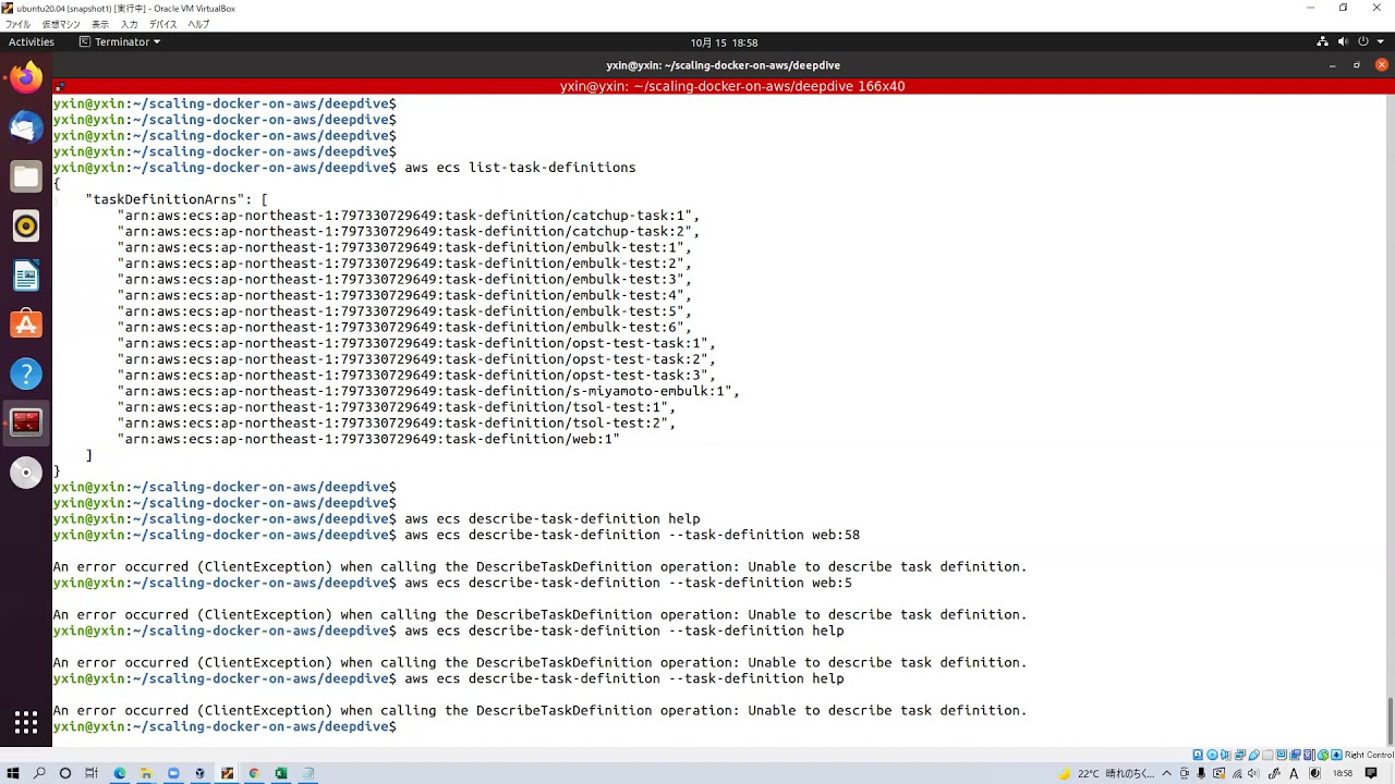 Scaling Docker on AWS Session 6 Task Definitions by www.vstronix.com