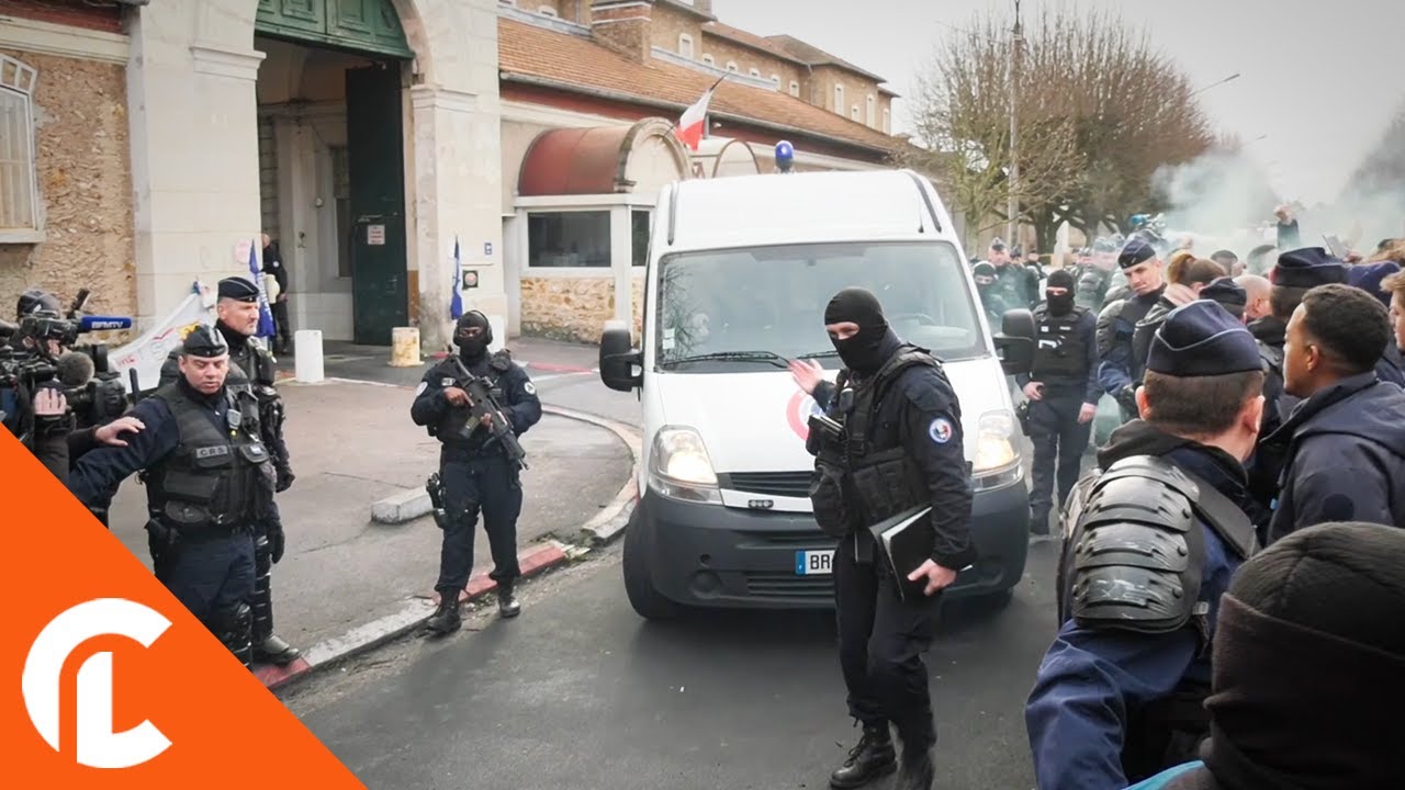 Blocage de la prison de Fresnes et extraction de Jawad Bendaoud (24 janvier 2018, Fresnes, France)