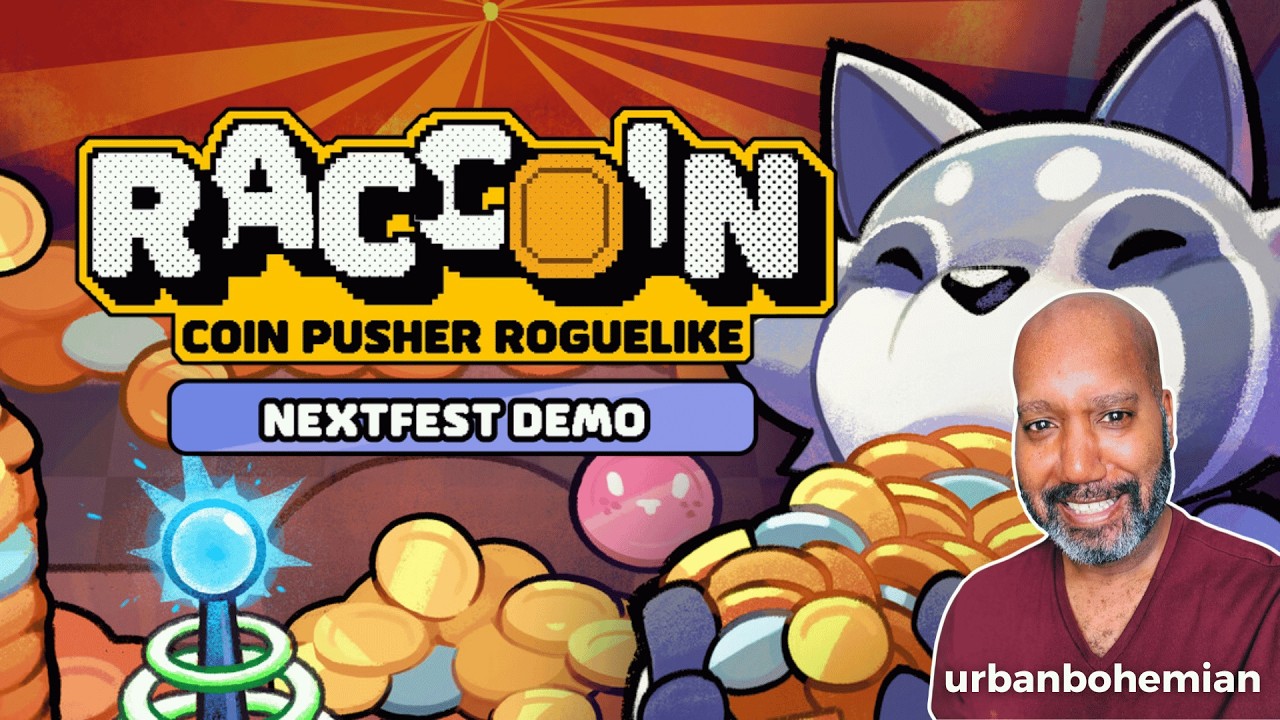 Boardwalk Arcade Game Feels in this Coin Pusher Roguelike! | RACCOIN: Coin Pusher Roguelike (Demo)