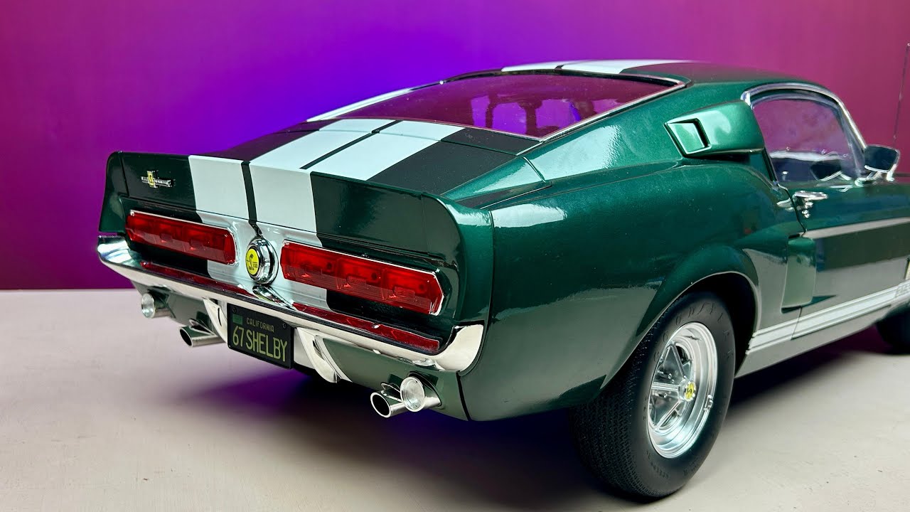 FINITA! La Collezione De Agostini RIPRODUZIONE IN SCALA 1/6 Mustang Shelby GT 500 1967 124 130