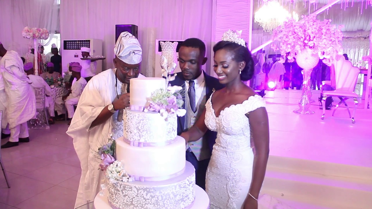 NIGERIAN WEDDING VIDEO: Aminat & Dotun White Wedding