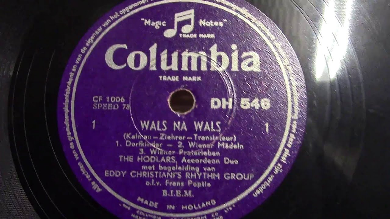 De Hodlars/Eddy Christiani: Wals na wals deel 1. (1954).