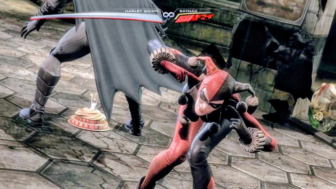 (Injustice) Reverse Ryona - Harley Quinn Humiliates Batman!