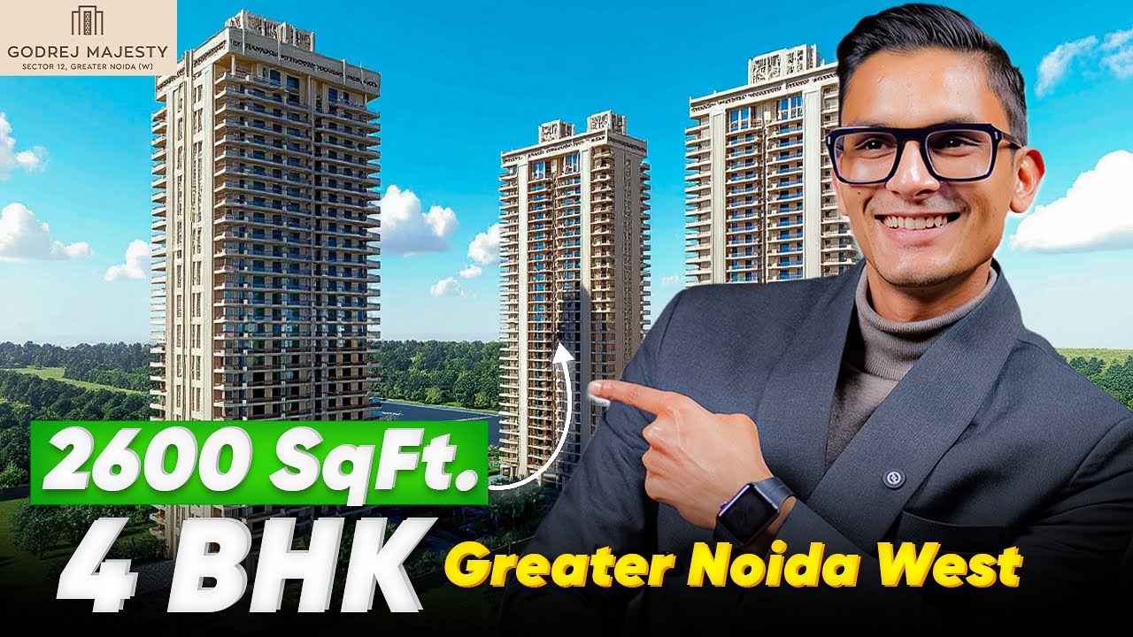 4 BHK Luxury Flat Noida West | Godrej Majesty Sector 12 Noida Extension | Ultra Premium Home