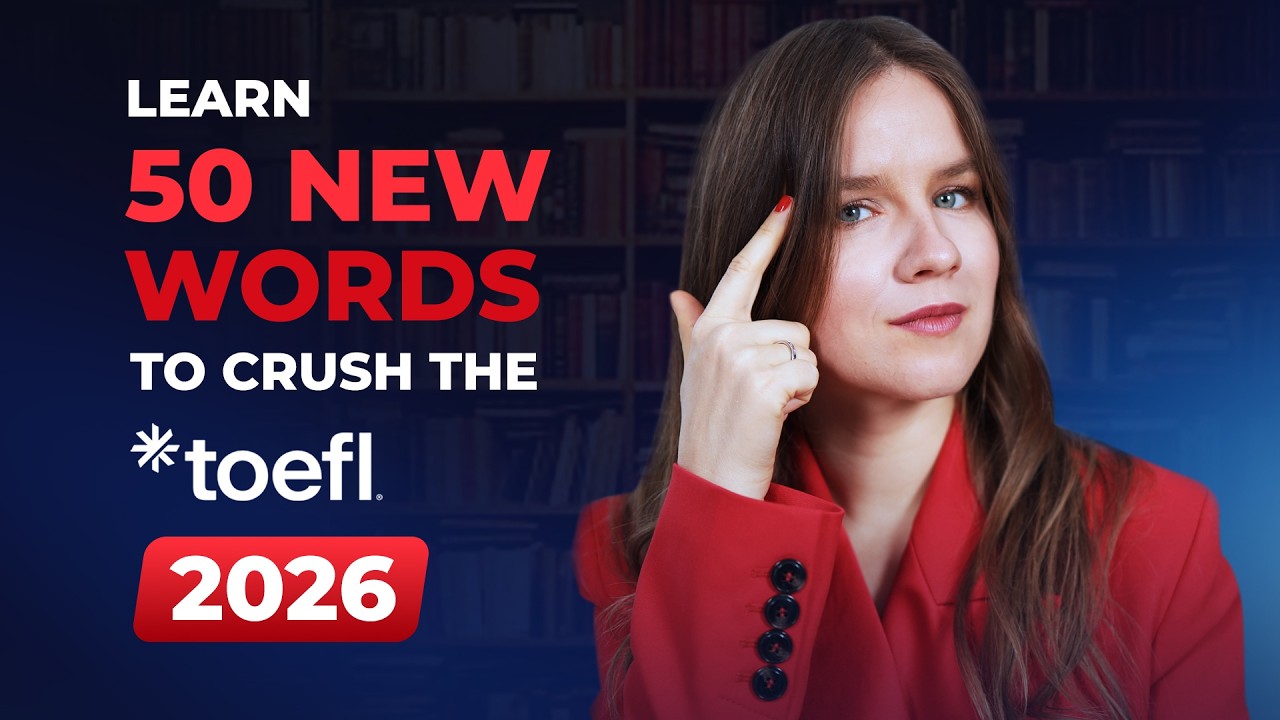 Наберите 5+ баллов на TOEFL | 50 сложных слов за 12 минут (История)
