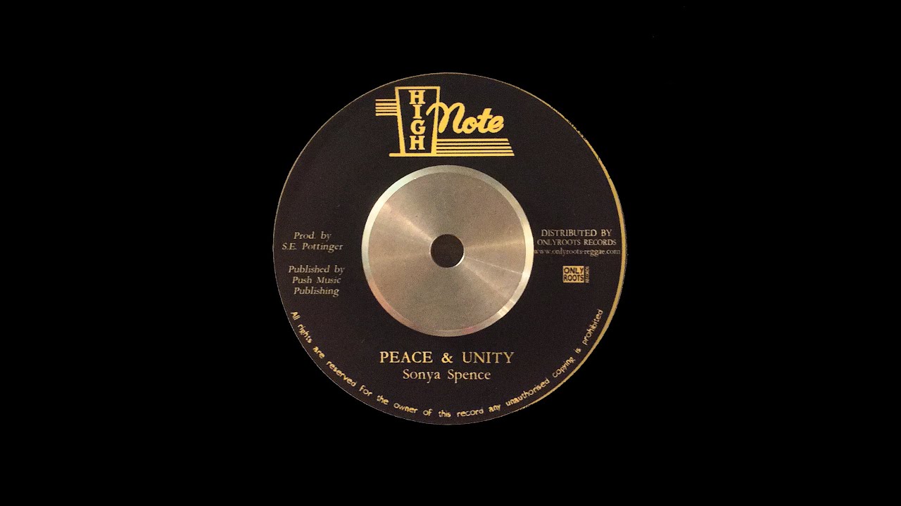 Sonya Spence - Peace & unity + version (7