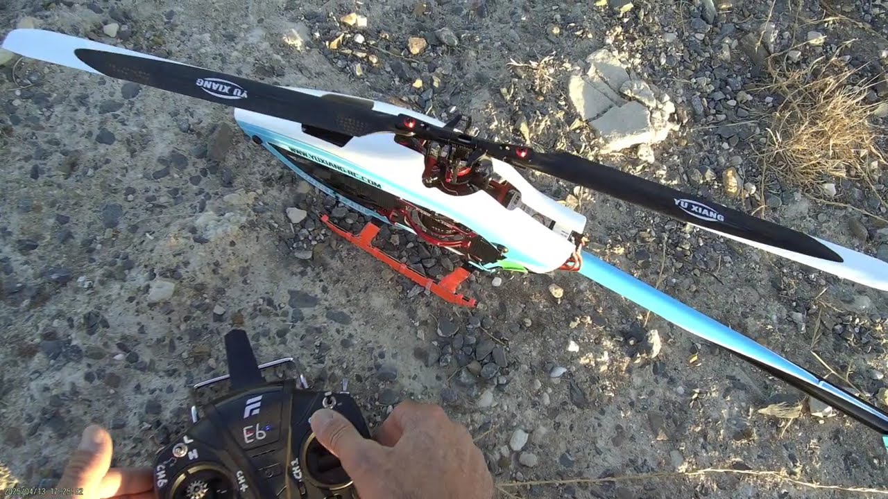 RC Helicopter Dual Brushless Motor YuXiang YXZNRC F280 Futaba Receiver
