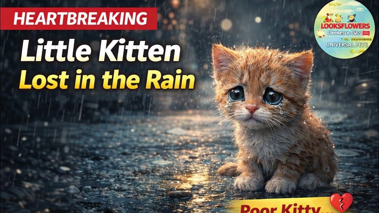 Heartbreaking Discovery: Saving a Lonely Kitten from the Streets 💔 (Emotional Story)