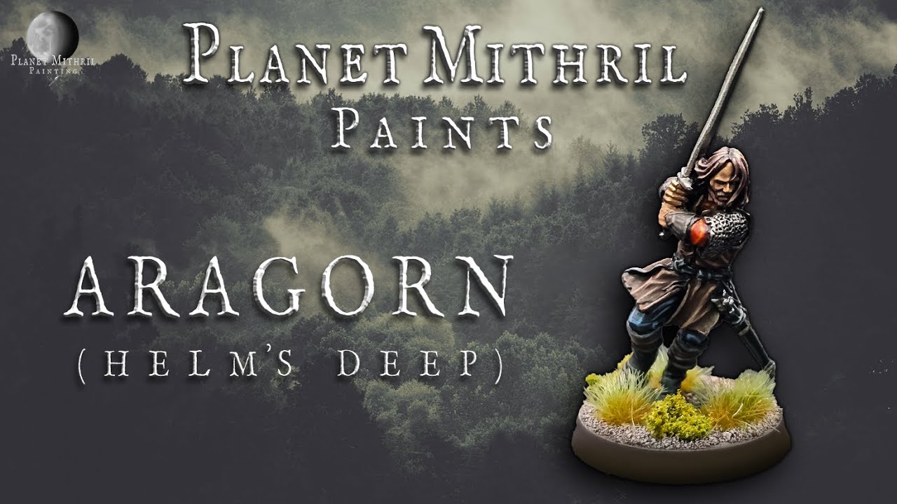Helm's Deep Aragorn | Lord of the Rings MESBG Painting Tutorial