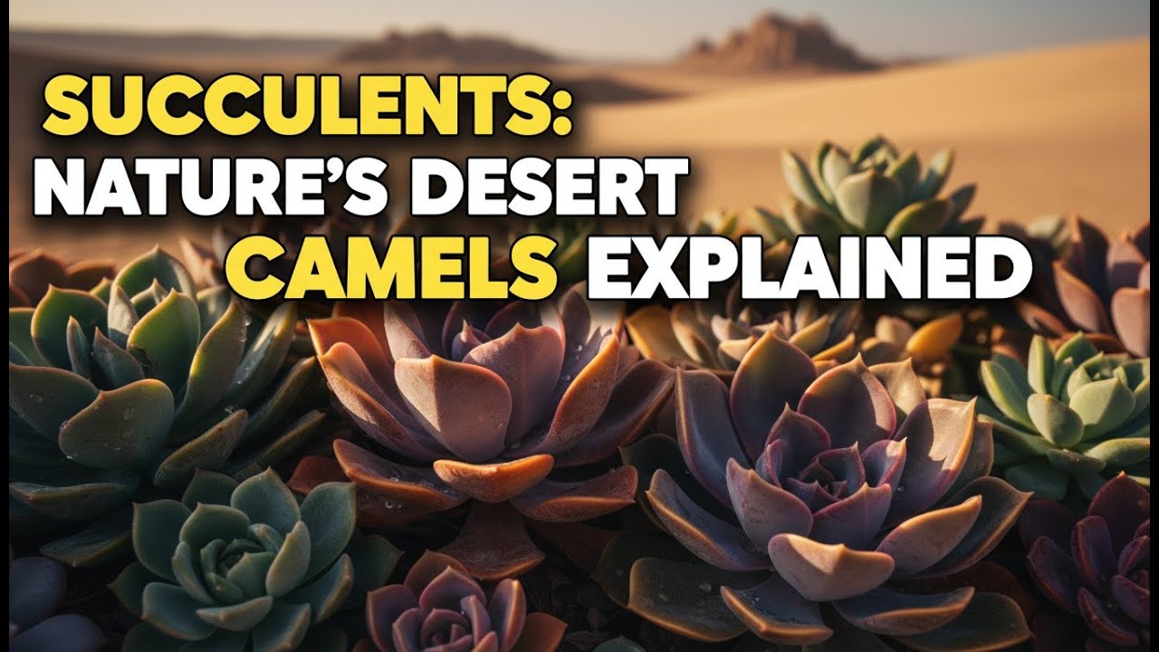 Water-Wise Succulents: Leaves That 