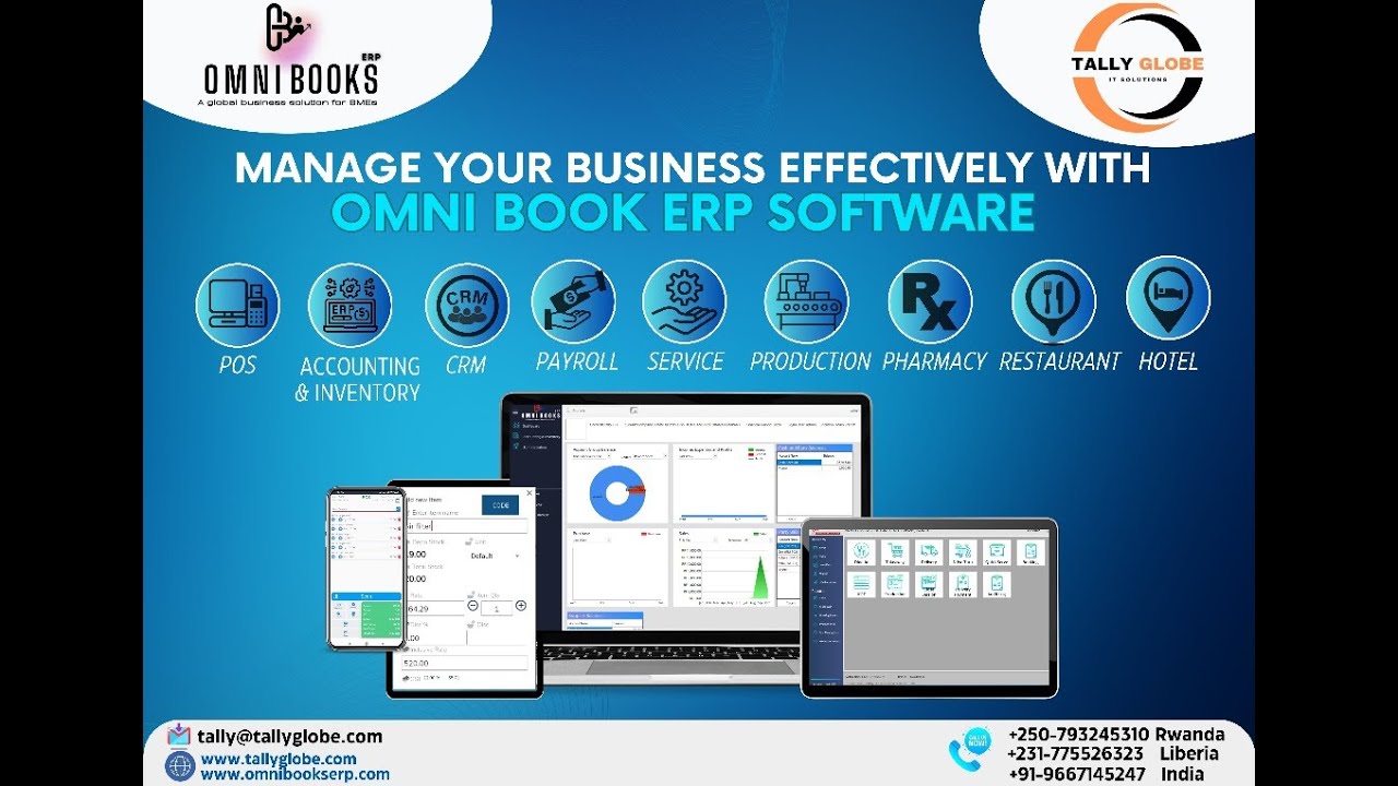 Omni Books ERP Demo – Explore the Future of Business Management!