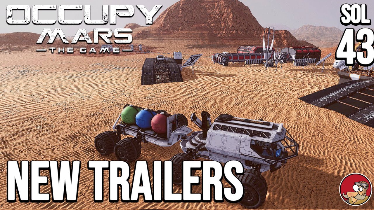 Building new Trailers for Rover - Occupy Mars - Ep 31