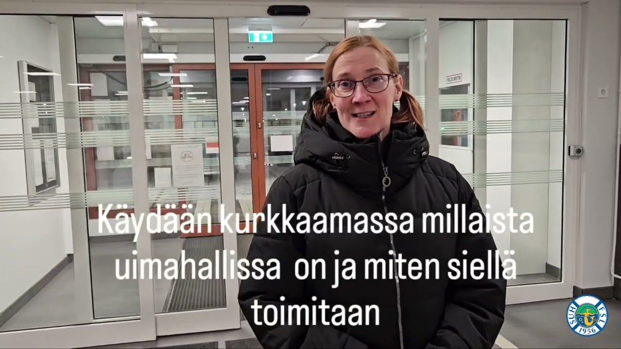 uimahallissa toimiminen SUH