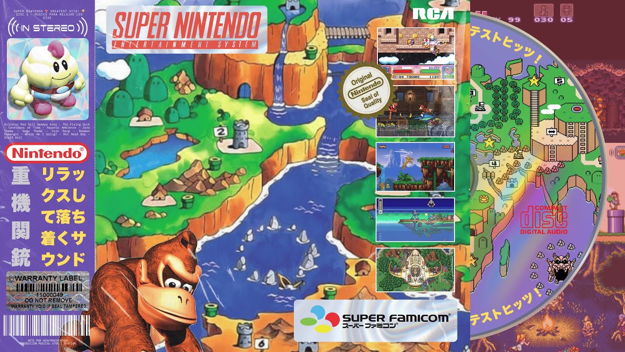 Super Nintendo 🍄 Greatest Hits! 🏆 DISC 1 (City Pop / Shoegaze / Lo-Fi)