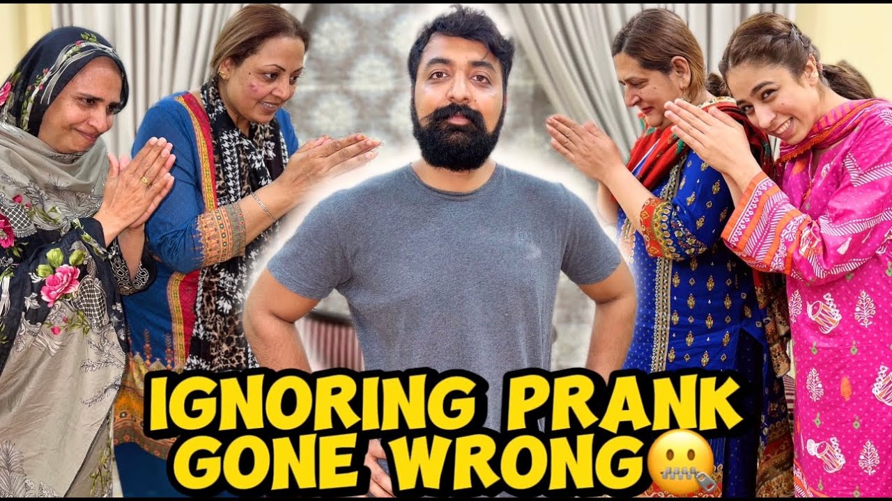 Hardest Ignoring Prank ever 😂 | Jawad sy maafi  mangni par gae🙏🏻😂
