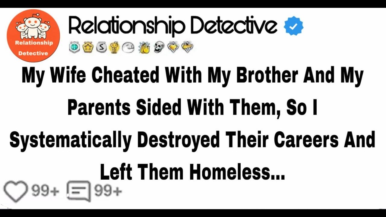 My Wife Cheated With My Brother; My Parents Sided With Them, So I Dismantled Their Lives And Legacy