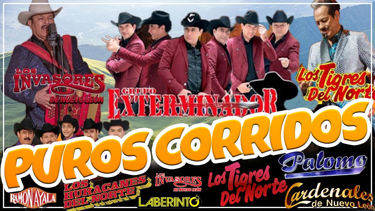 Corridos &Eacute;picos💜💜💜Las 30 Mejores Puros Corridos Viejitos Pero Chingones Para Pistear Mix 2023