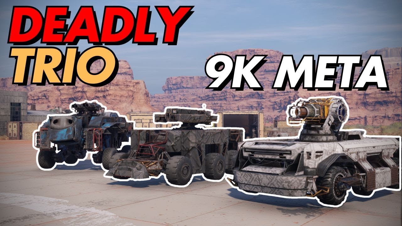These 3 Builds DOMINATE 9K PS &ndash; Crossout Meta Trio - Crossout