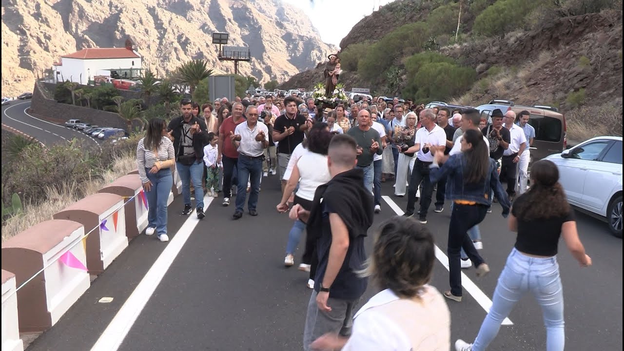 San Antonio 2024. Valle Gran Rey, Gomera.