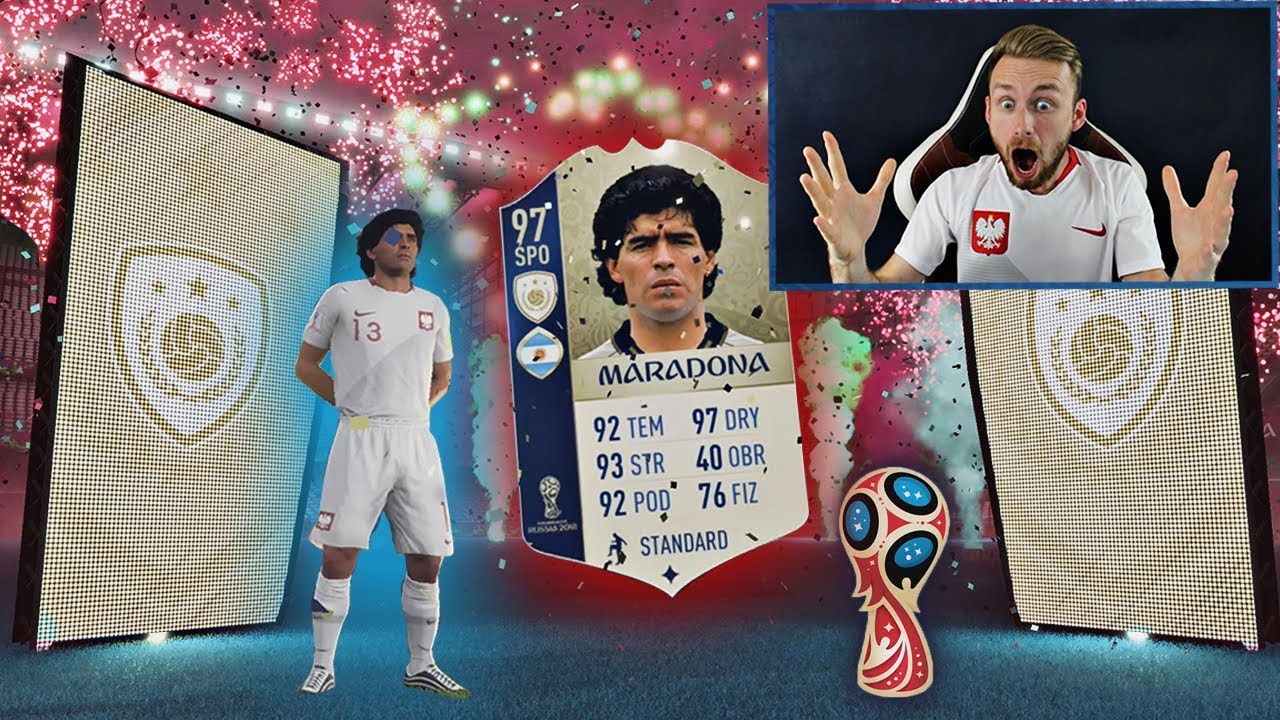 AAA! MARADONA 97 NA START FIFA WORLD CUP! FIFA 18