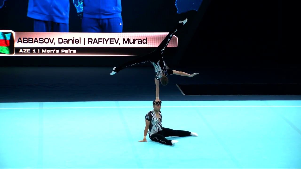 Azerbaijan (AZE) - 2024 Acrobatic Worlds, Guimaraes (POR) Balance Qualification  Men's Pair