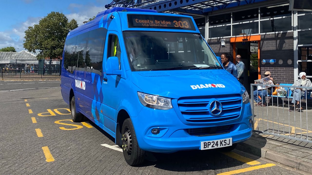 *KICKDOWNS* Red Diamond | Mercedes-Benz Sprinter Ilesbus i-City | 15006 (BP24KSJ) | Route 303