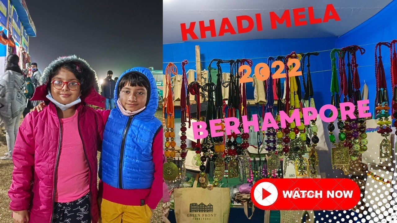 khadi mela 2022 Berhampore ll How we enjoyed khadi mela ll Bengali vlog