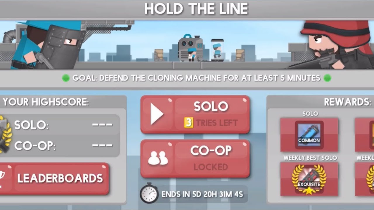 Clone Armies￼, Как Пройти ￼solo Hold The Line￼￼
