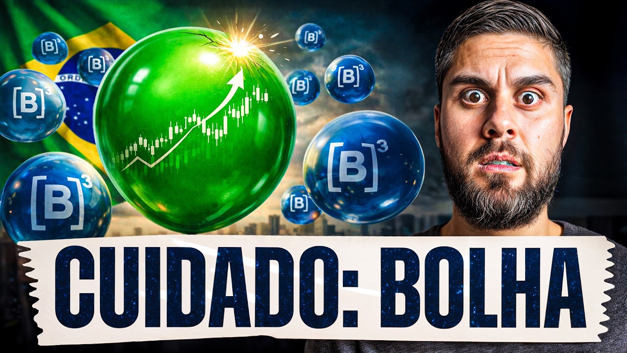 Tem uma BOLHA na bolsa brasileira? Gringos dão o alerta