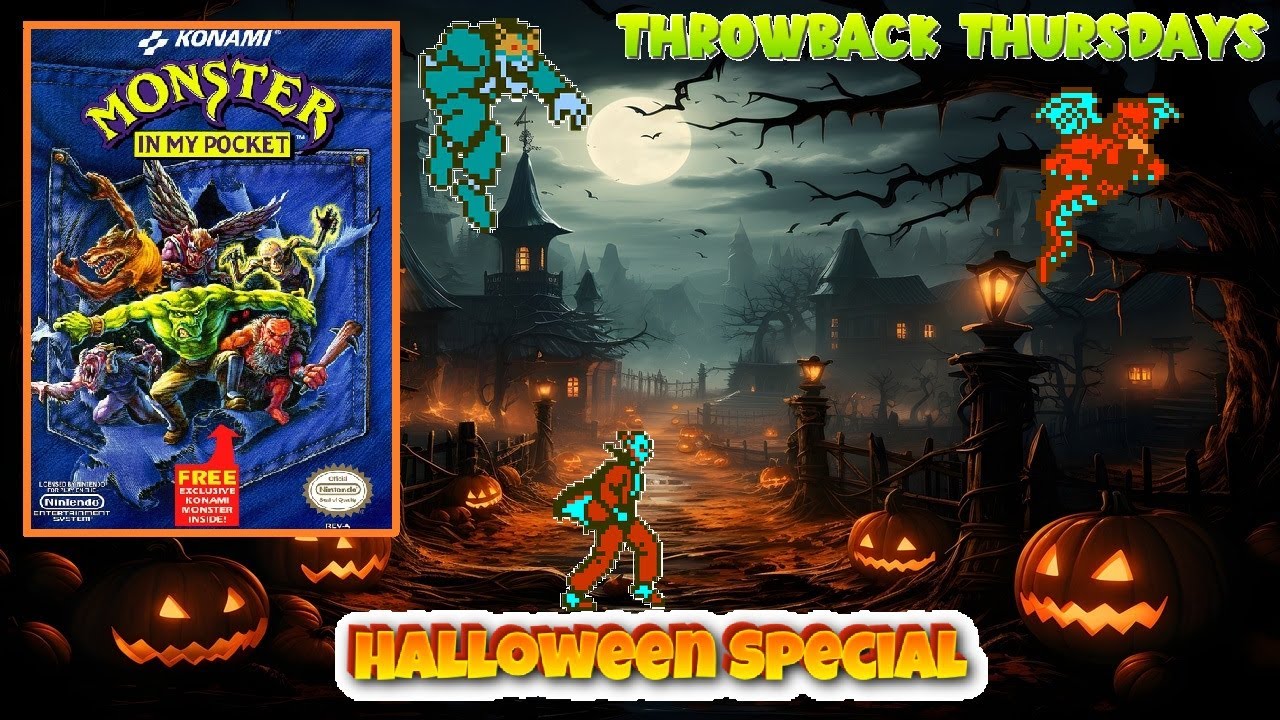 Throwback Thursdays Halloween Special Monster In My Pocket (NES)