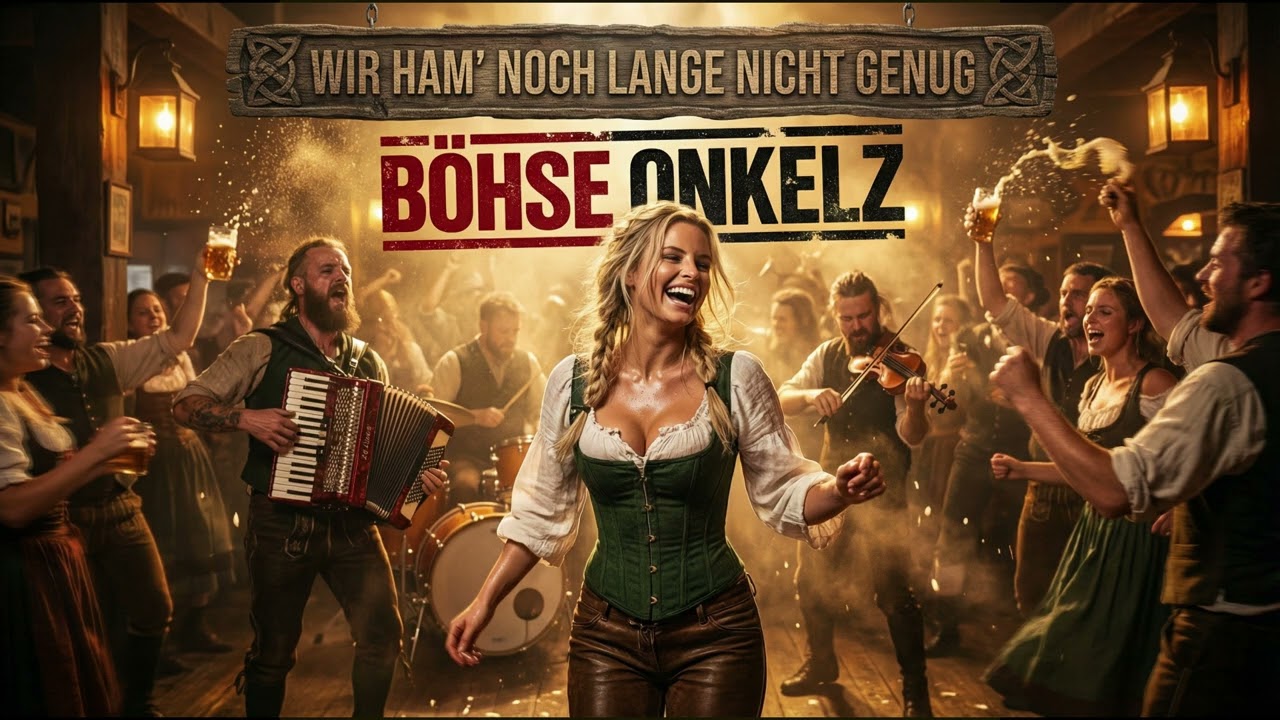 BÖHSE ONKELZ goes Celtic Punk! 🇮🇪 | Wir ham' noch lange nicht genug (Irish Folk Reimagined)