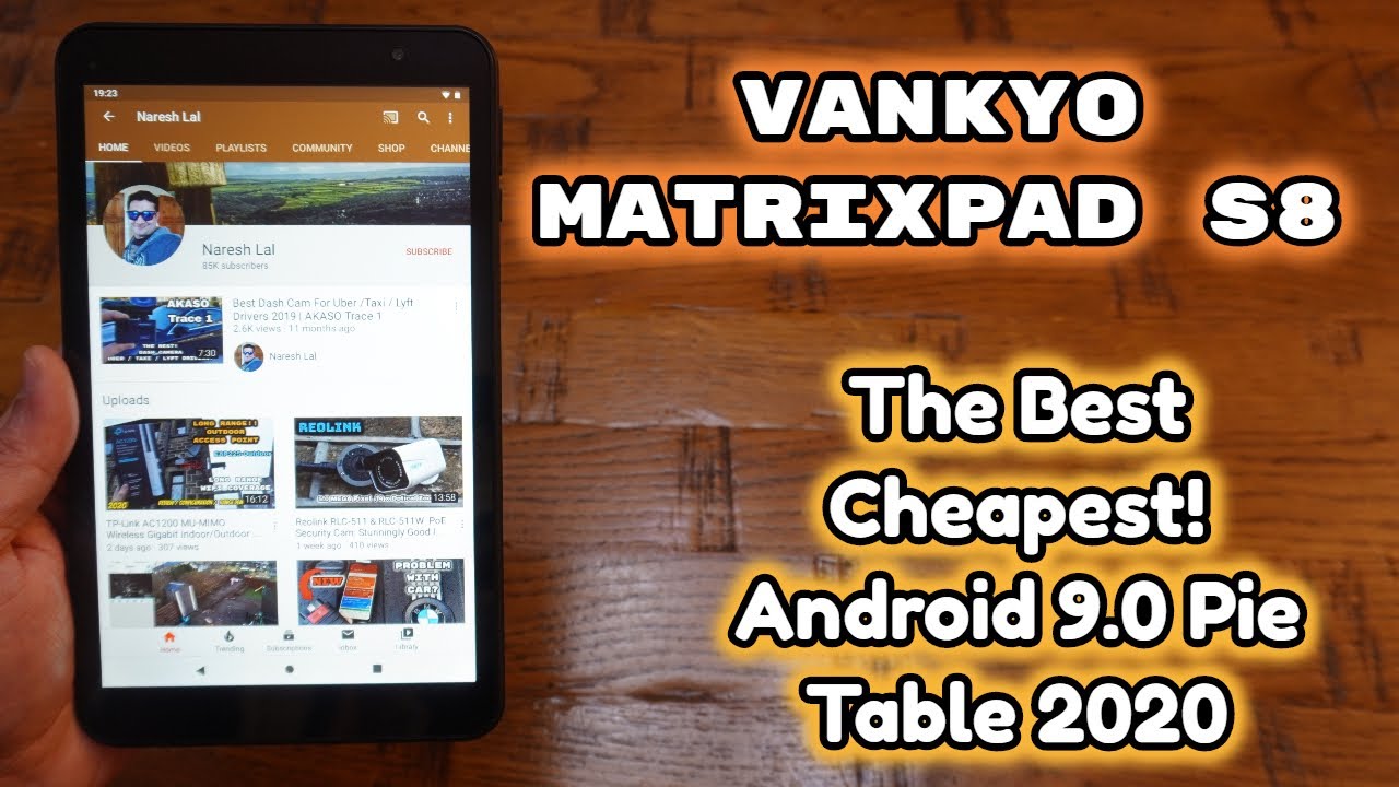 Best Budget Tablet 2020? VANKYO MatrixPad S8 8-inch Tablet Review