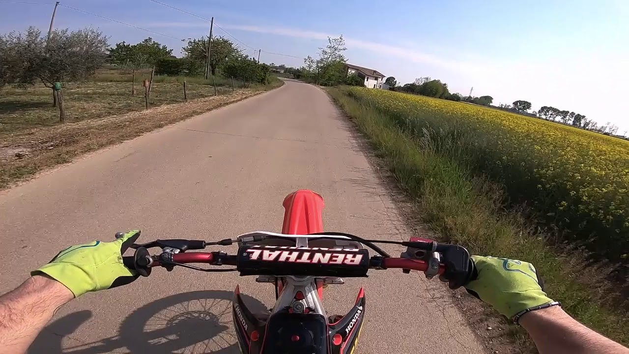 NEW BIKE HONDA CR 125 + TEST
