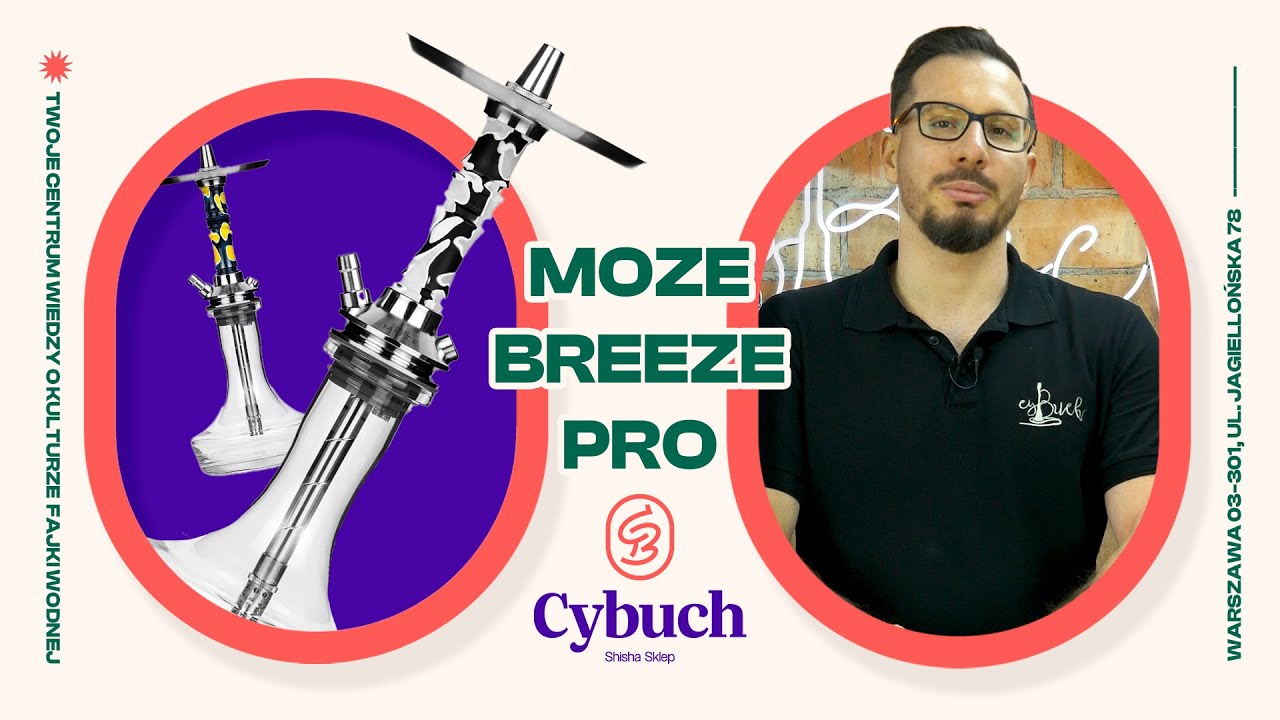 Moze Breeze Pro - Prezentacja i instrukcja składania | cybuchshisha.pl |