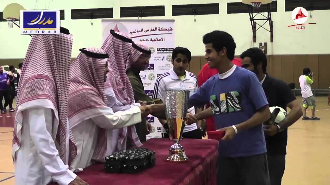 أكاديمية الجزيرة & أديمية الراكة - التتويج نهائي بطولة نادي القادسية للناشئين 2013 HD