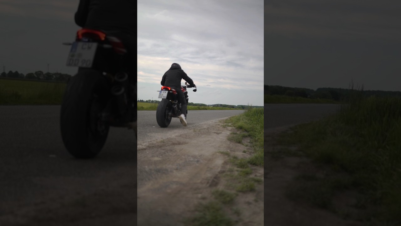 Ducati Monster 937 with SC Project and Mivv decat exhaust sound 🔊