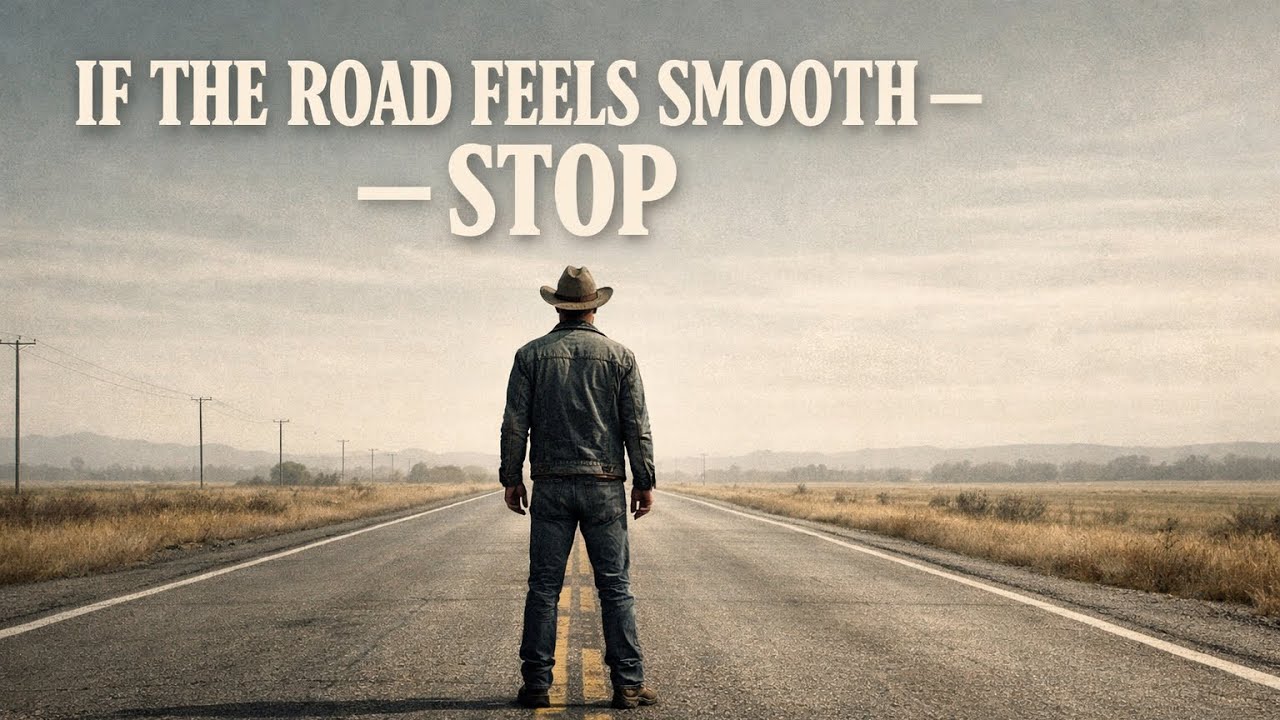If the Road Feels Smooth and Wide — Stop (Official Lyrics Video)