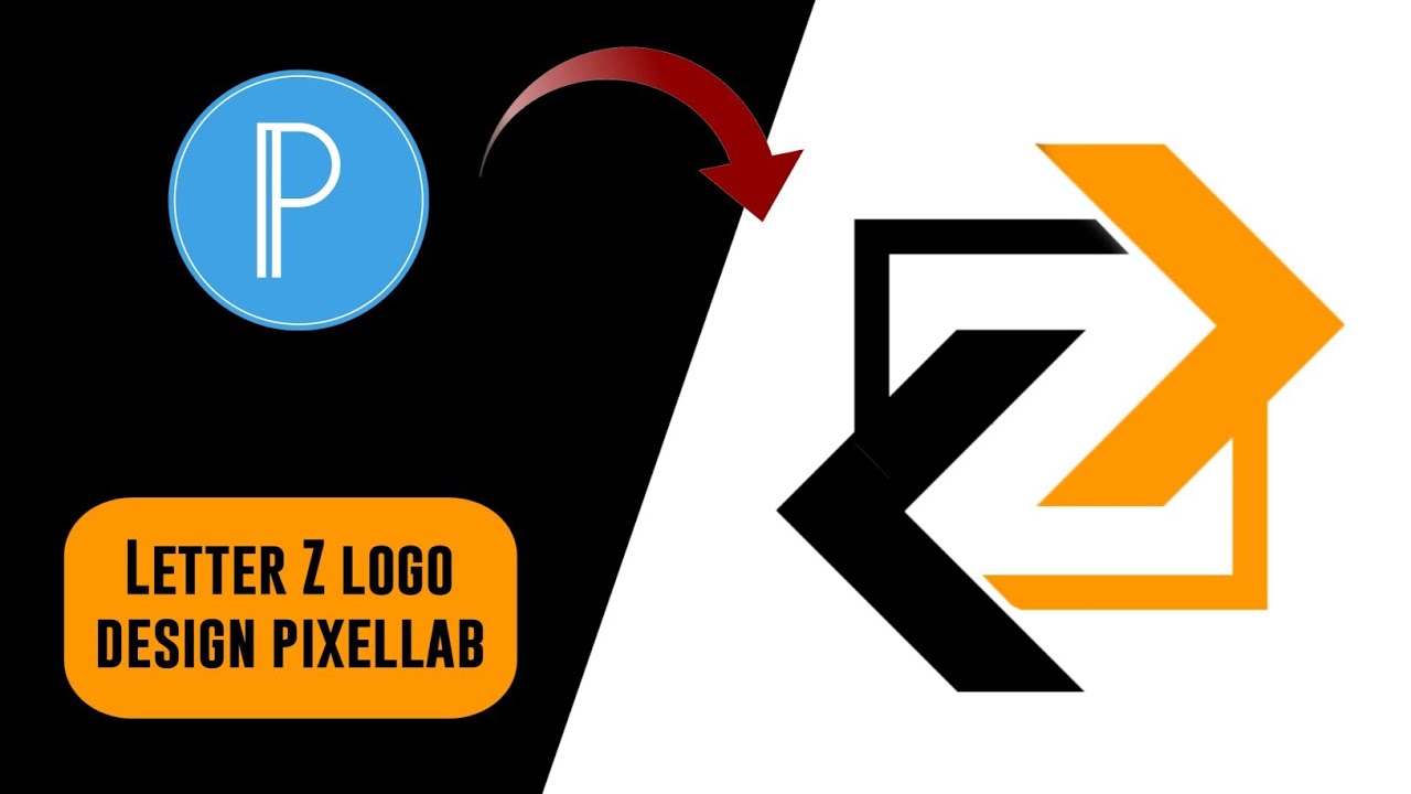 Letter Z Logo Design in PixelLab (From Start to Finish) #pixellab #logodesign 