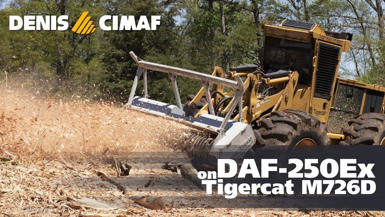 DAF-250Ex - Tigercat M726D - DENISCIMAF.com - Industrials Mulchers