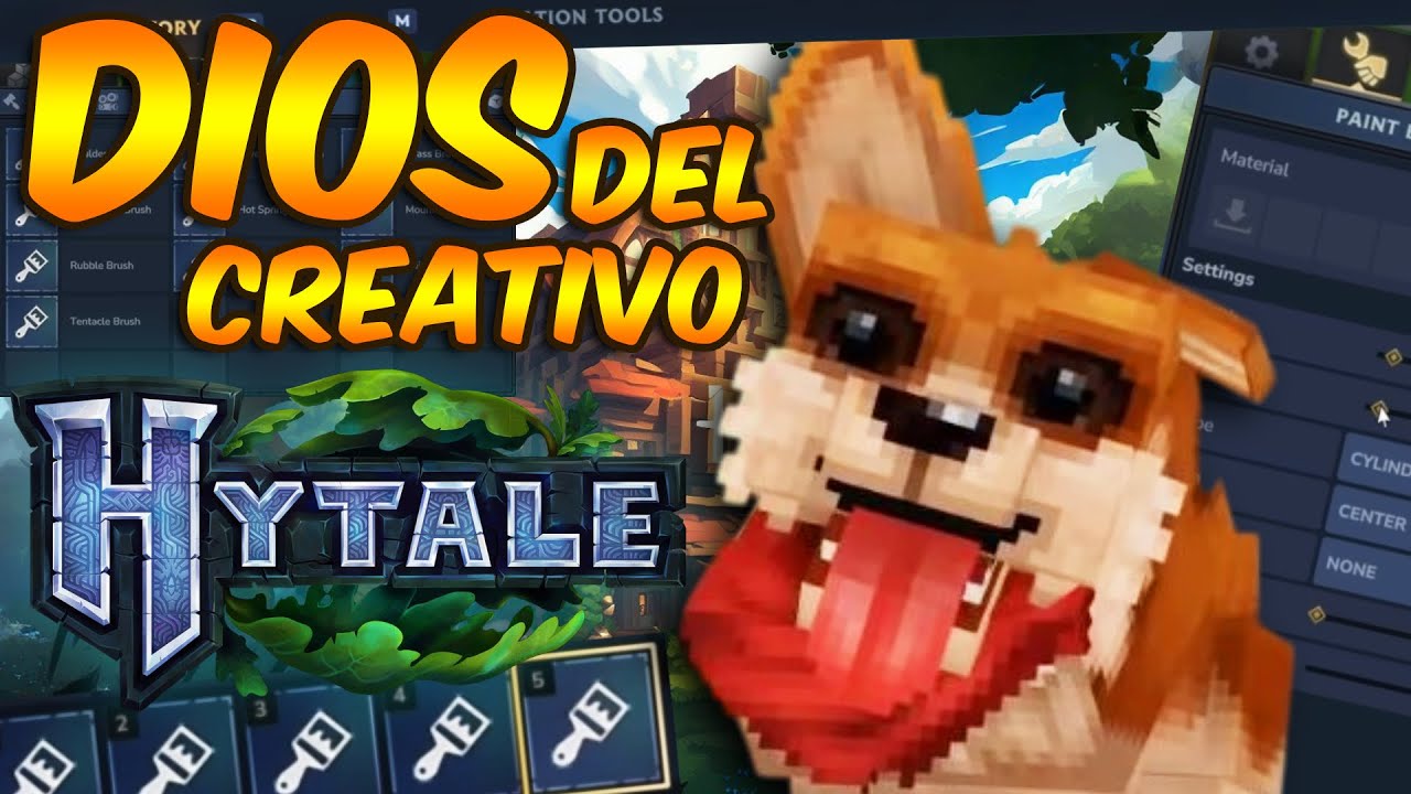 ¡¡SEREMOS DIOSES EN CREATIVO!! #hytale - Herramientas y mucho más!!