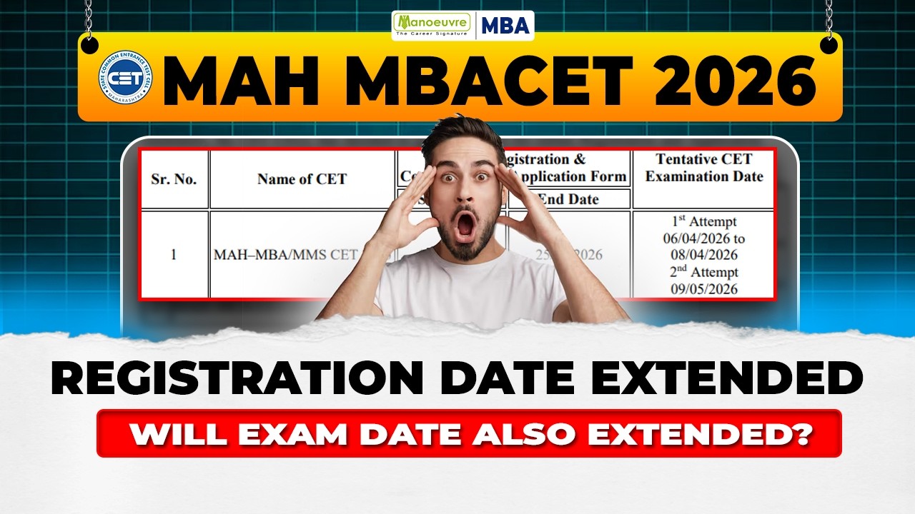 Второе продление срока регистрации/заполнения формы MAH MBACET 2026