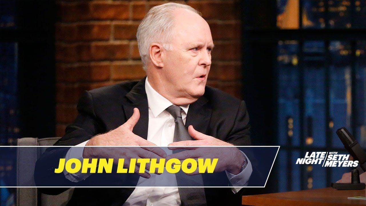 John Lithgow Rescued an Old Woman During a Live Show