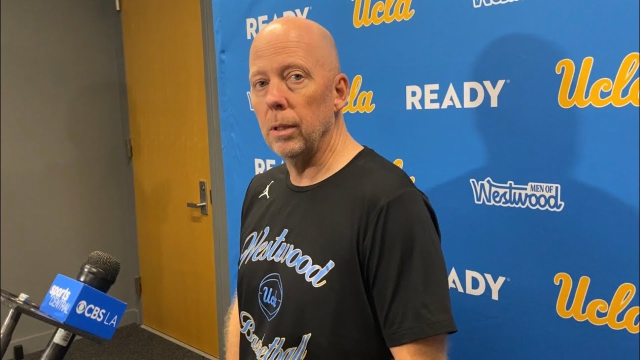 UCLA head coach Mick Cronin looks ahead to regular-season finale, more, before March 6 practice