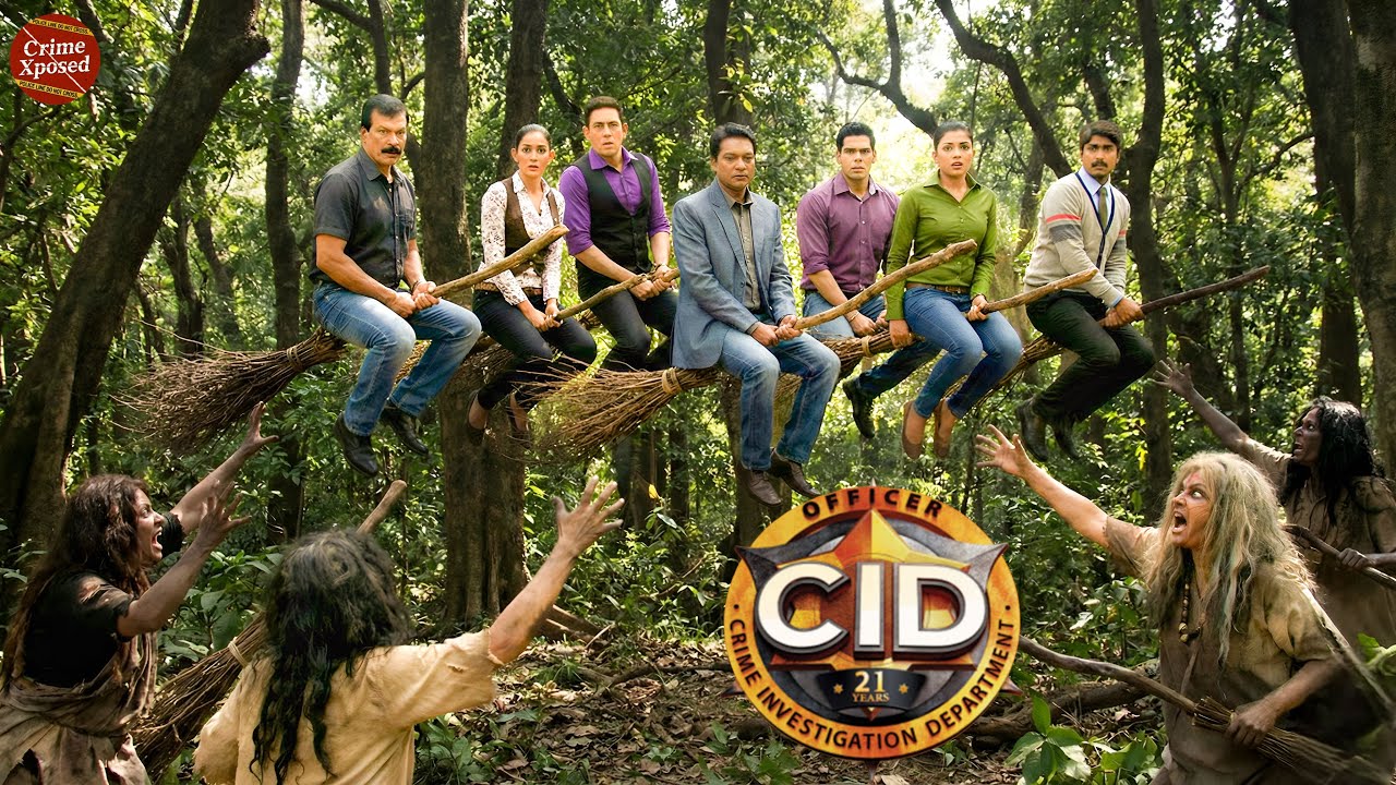 जंगल की चुड़ैलो की जादू की छड़ी लेके भागी CID पर चीख पड़ी डायन || CID || New Episode 