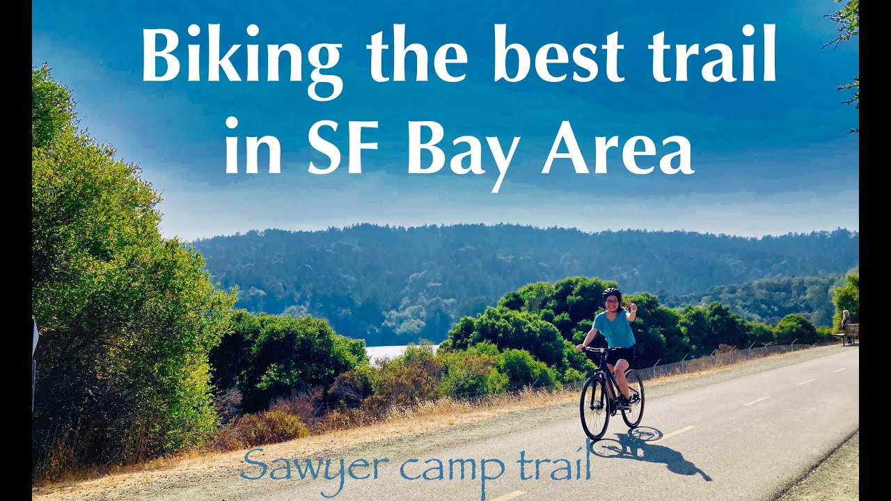 Best bike trail in SF Bay Area | Sawyer Camp Trail | Crystal Springs Park  California
