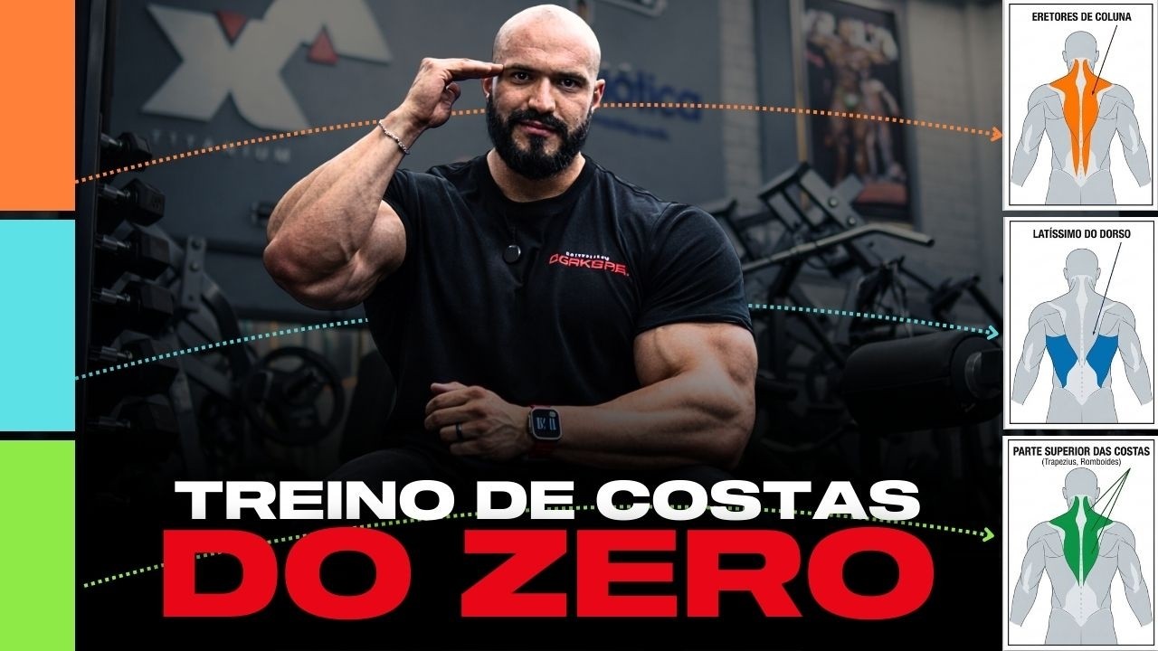 APRENDA A MONTAR SEU TREINO DE COSTAS DO ABSOLUTO ZERO