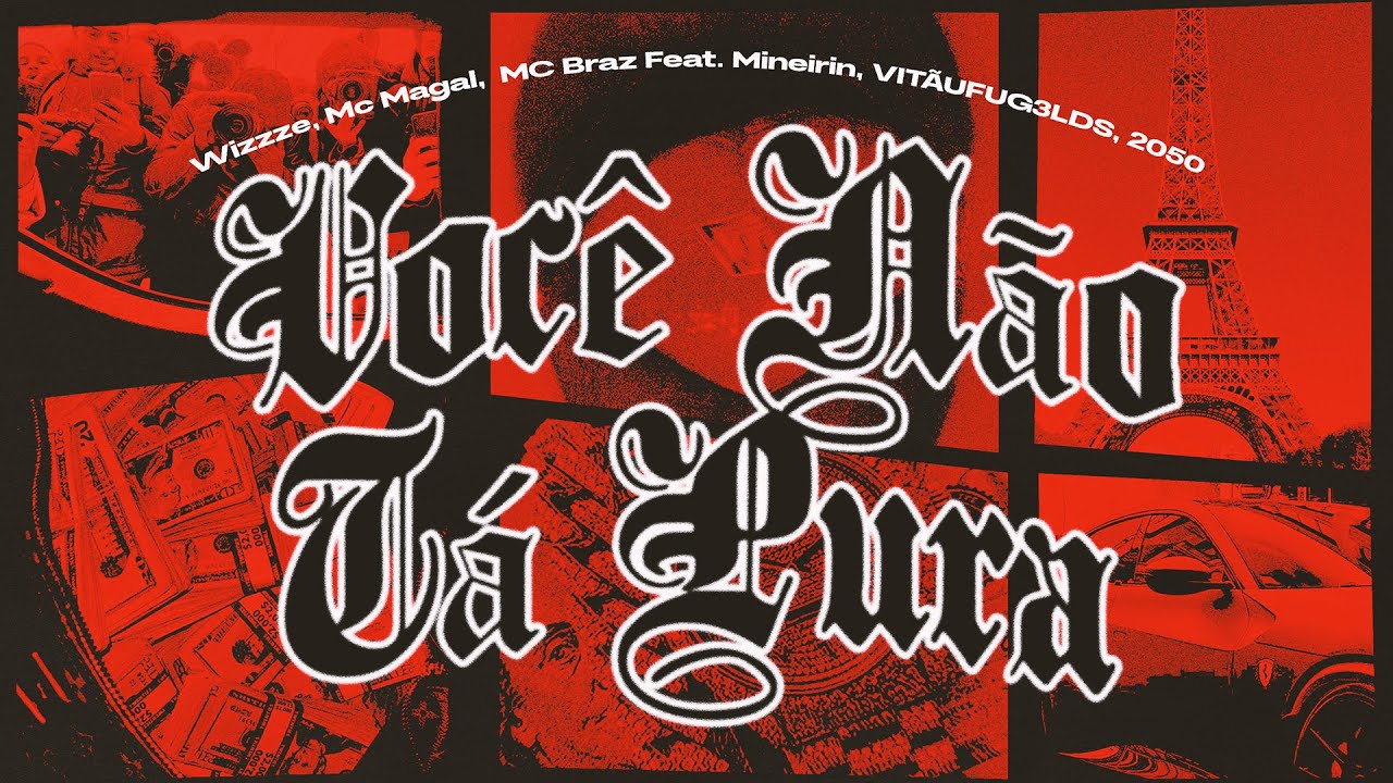 Você Não Tá Pura - Wizzze, Mc Magal, MC Braz Feat Mineirin, VITÃUFUG3LDS, 2050 [Visualizer]