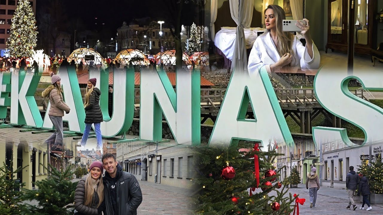 Travel | Come on a Christmas city-break to Kaunas, Lithuania [4K]